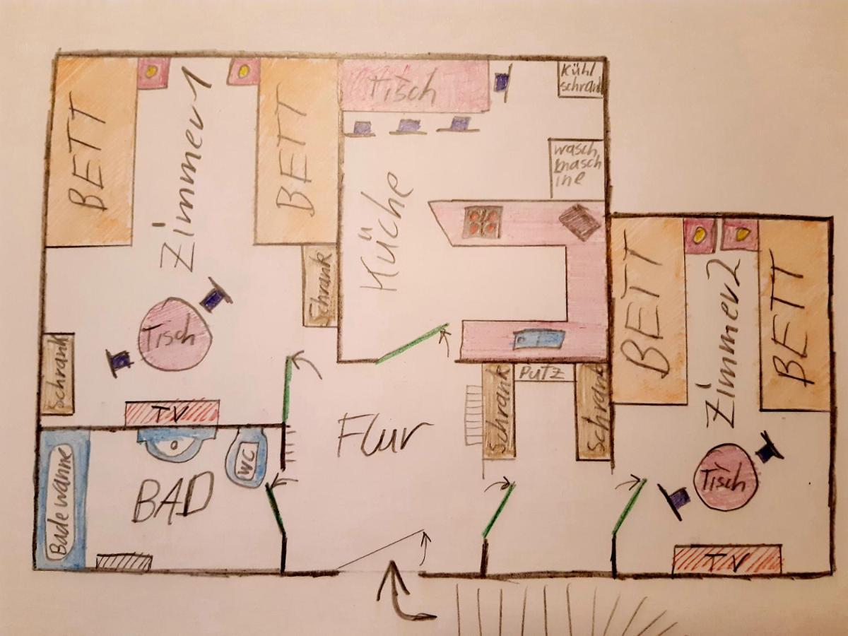 Ara Monteurzimmer Ferienwohnung Zentrumsnah Kesselsdorferstr Dresden Ngoại thất bức ảnh